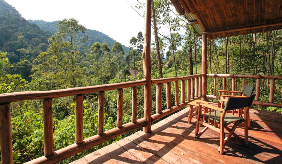 the-gorilla-resort-exterior-view-01 Overlooking the Bwindi Impenetrable National Park, The Gorilla Resort is one of the best lodges in Uganda